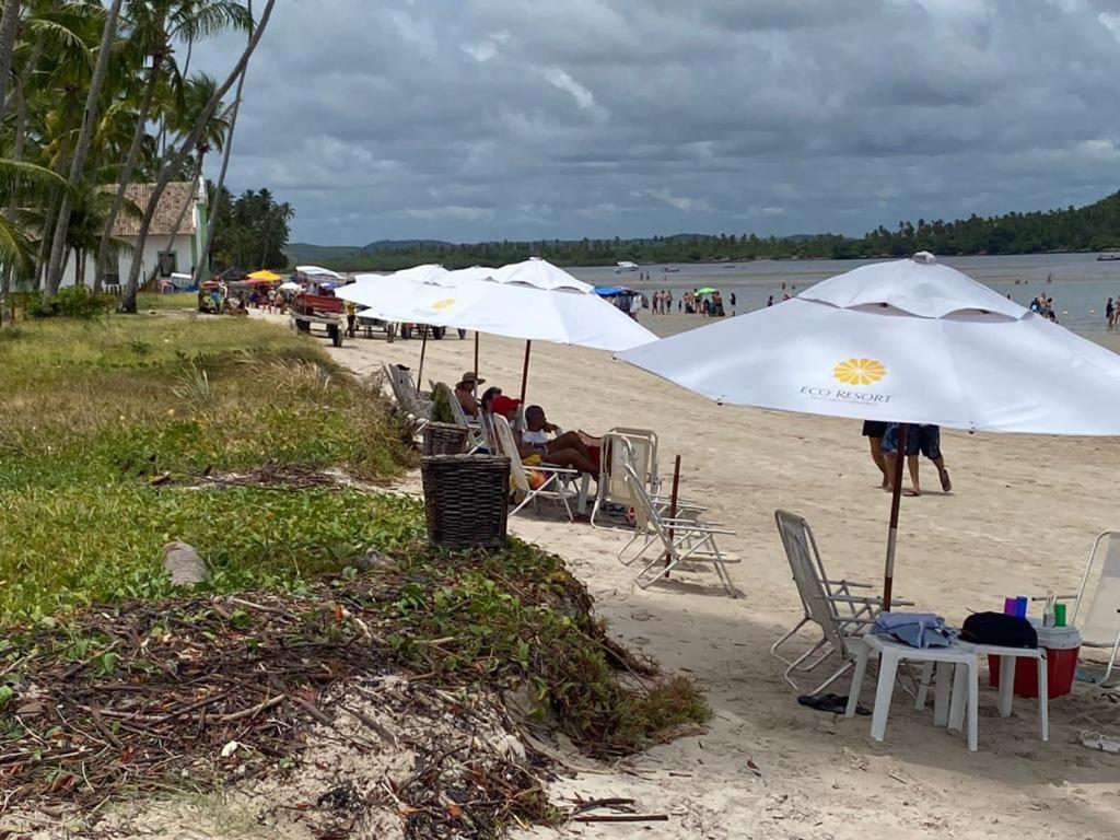 Flat Eco Resort Carneiros Tamandare Bagian luar foto