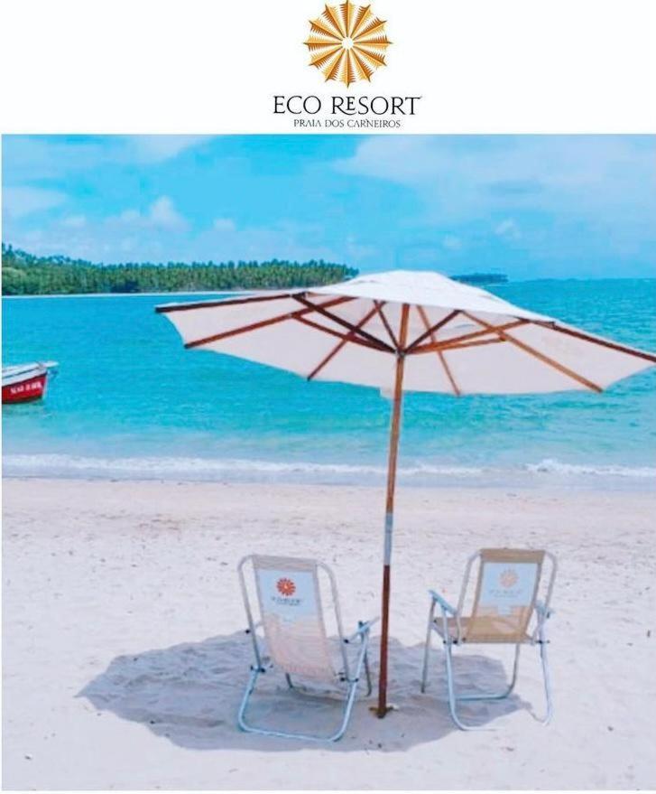 Flat Eco Resort Carneiros Tamandare Bagian luar foto